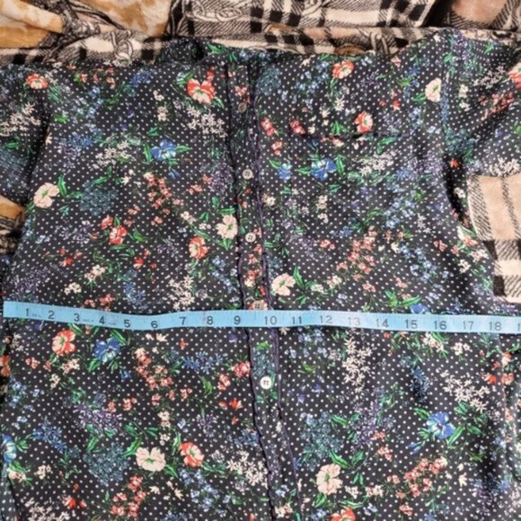 Marissa Webb Silk Floral Scarlet Print Dress sz L - Picture 11 of 15